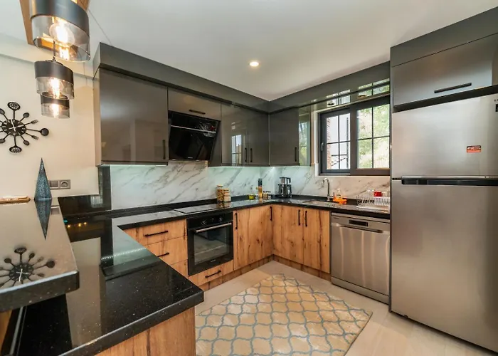 Palmiye Jakuzili Bahceli Havuzlu - Ocekhomes *