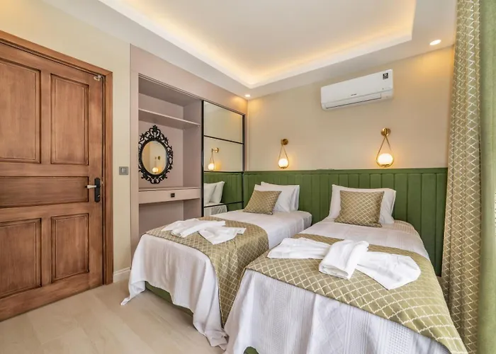 Palmiye Jakuzili Bahceli Havuzlu - Ocekhomes Fethiye