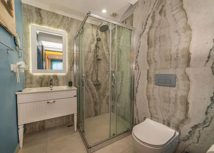 Palmiye Jakuzili Bahçeli Havuzlu - Ocekhomes