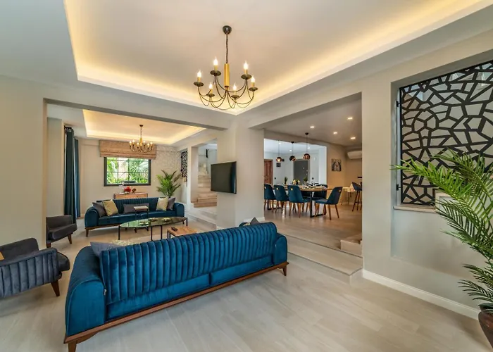 Palmiye Jakuzili Bahçeli Havuzlu - Ocekhomes * Fethiye