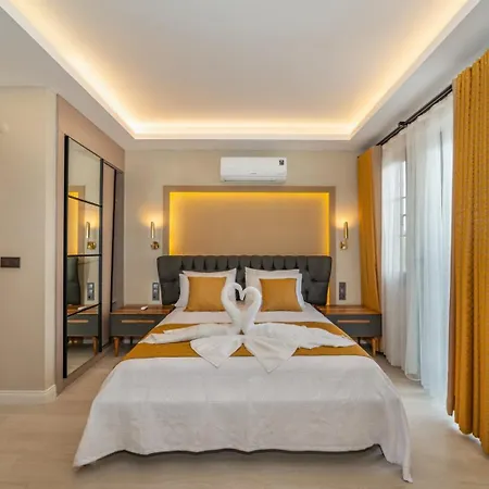 Palmiye Jakuzili Bahceli Havuzlu - Ocekhomes Villa