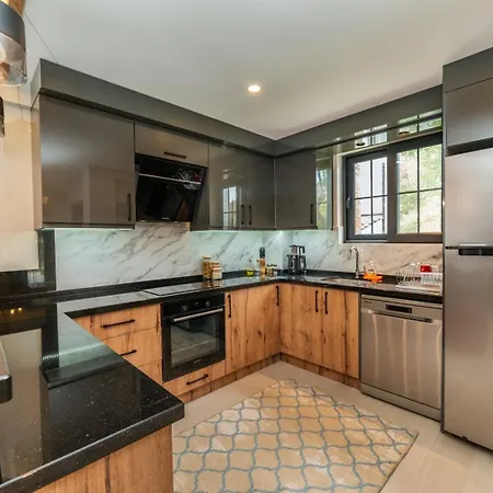 Palmiye Jakuzili Bahceli Havuzlu - Ocekhomes *